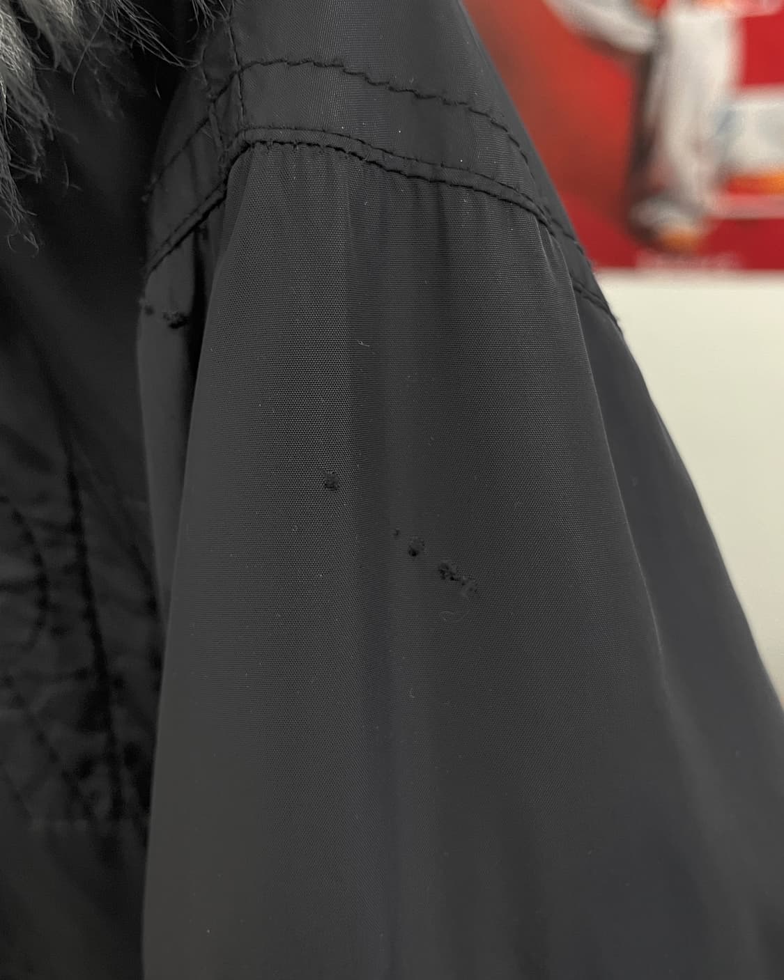 헬리한센 00s 나일론 퍼 패딩 점퍼 블랙 상품이미지10