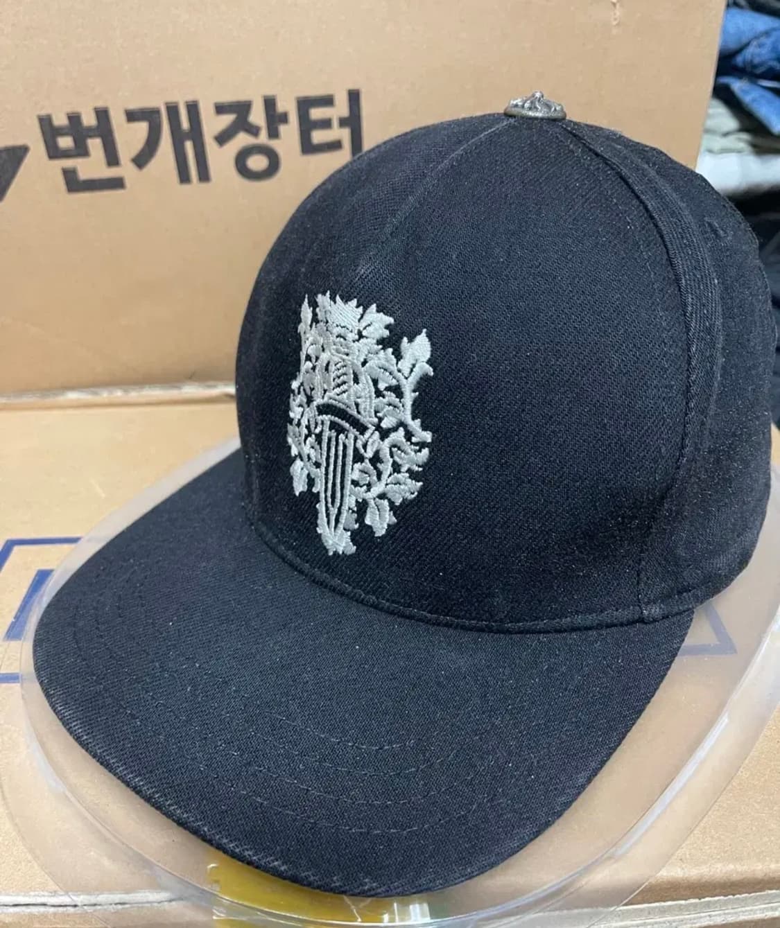 크롬하츠 바인대거 배이스볼 캡 블랙 상품이미지2