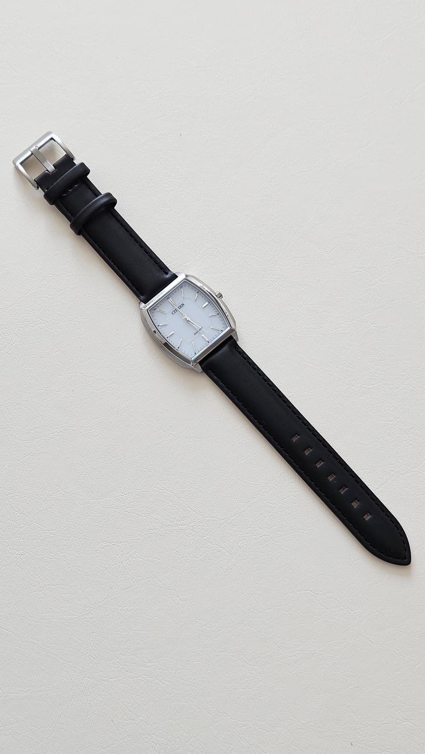 빈티지 시티즌 에코드라이브 가죽시계 상품이미지5