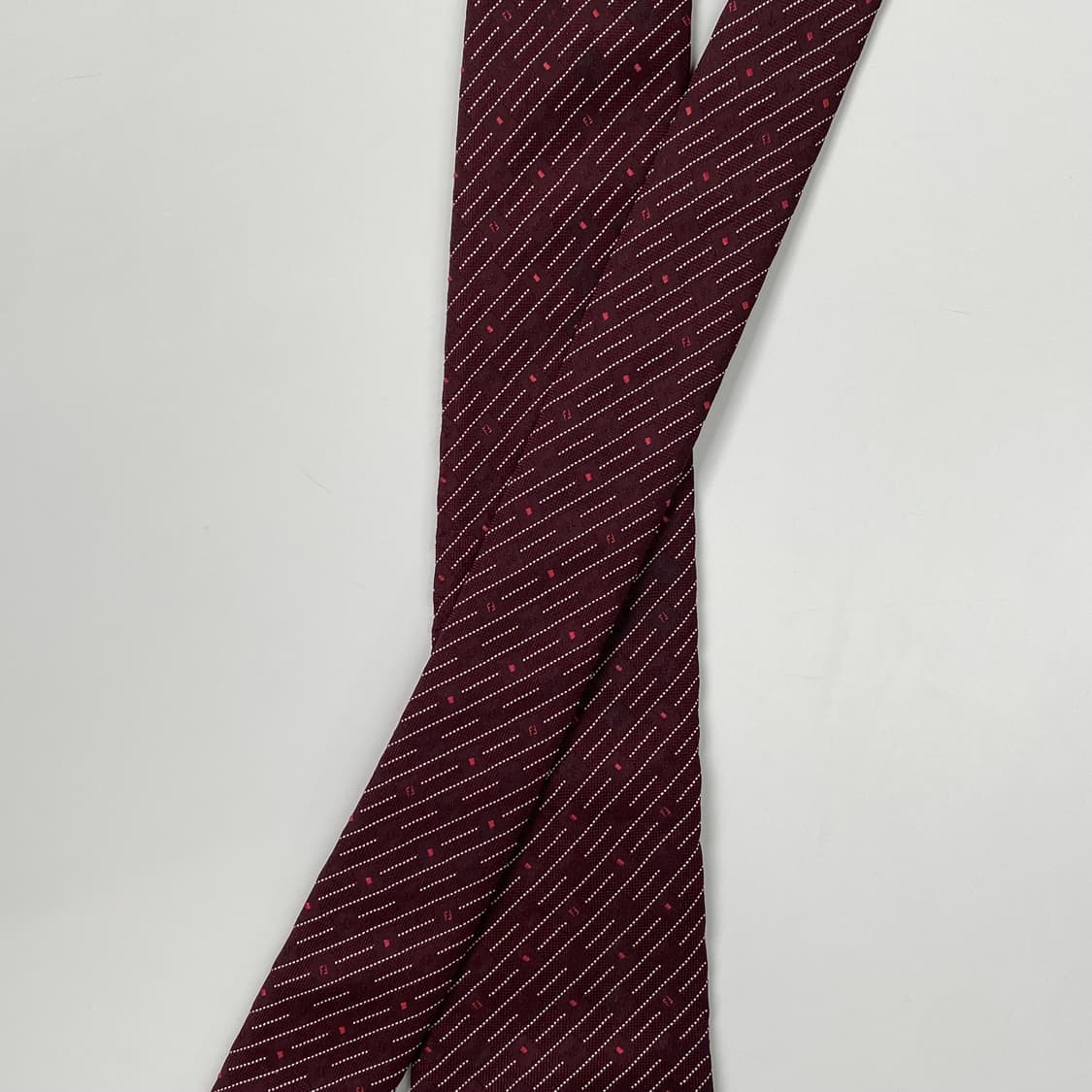 신형 FENDI 펜디 FF모노그램 정품 명품넥타이 상품이미지4