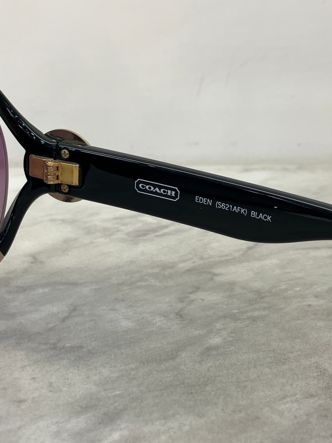 코치 COACH 퍼플 틴트 오벌 선글라스(36g) 상품이미지8