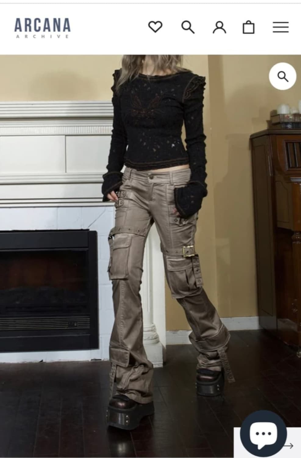 (구해요) ARIADNAw 스트레이트 캐주얼 사이드 포켓 타이트 ​팬츠 상품이미지2