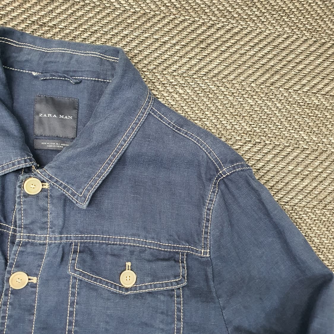 자라 마100 간절기 자켓 남자105 상품이미지3