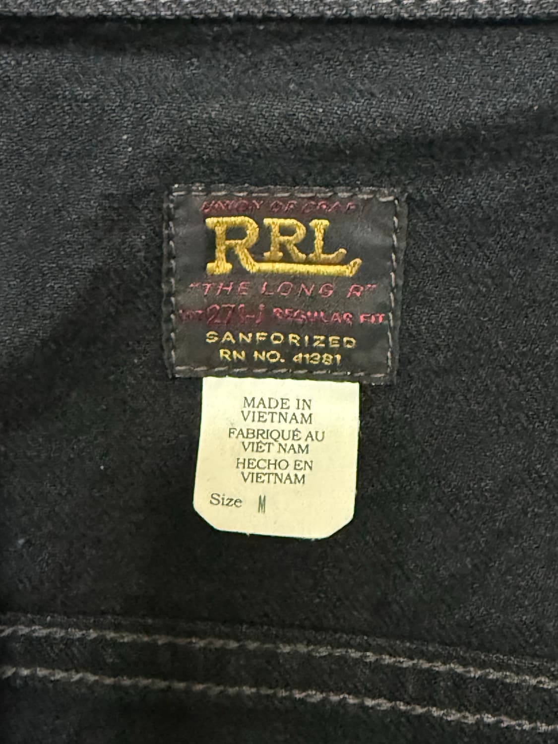 rrl 더블알엘 lot271 M 사이즈 새상품 팝니다 상품이미지5
