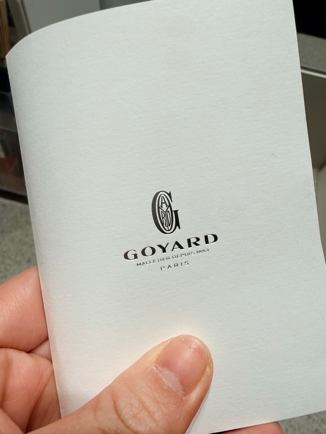 고야드 미니앙주 블랙+참 상품이미지9