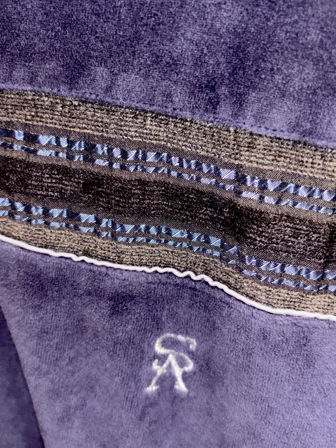 [Hi] 스테이시 아담스 네이비 벨벳 져지 상품이미지5