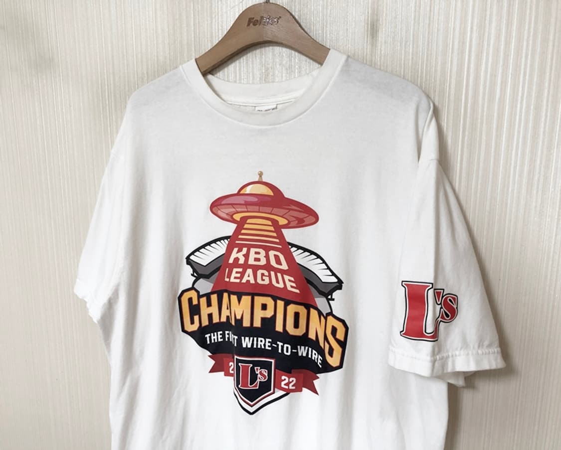 KBO 2022 SSG랜더스 우승티셔츠 XXL 상품이미지7