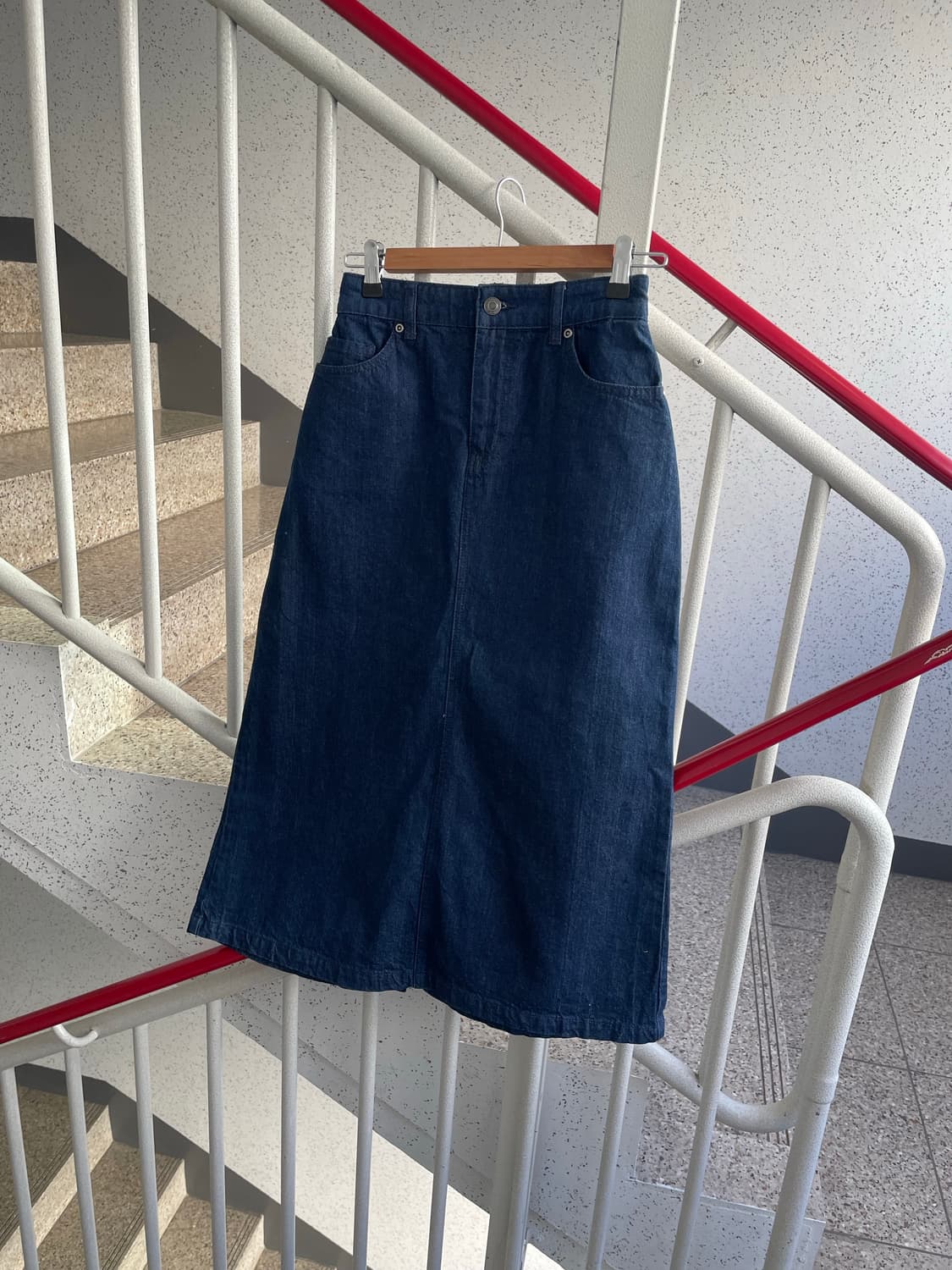 denim long skirt 상품이미지1