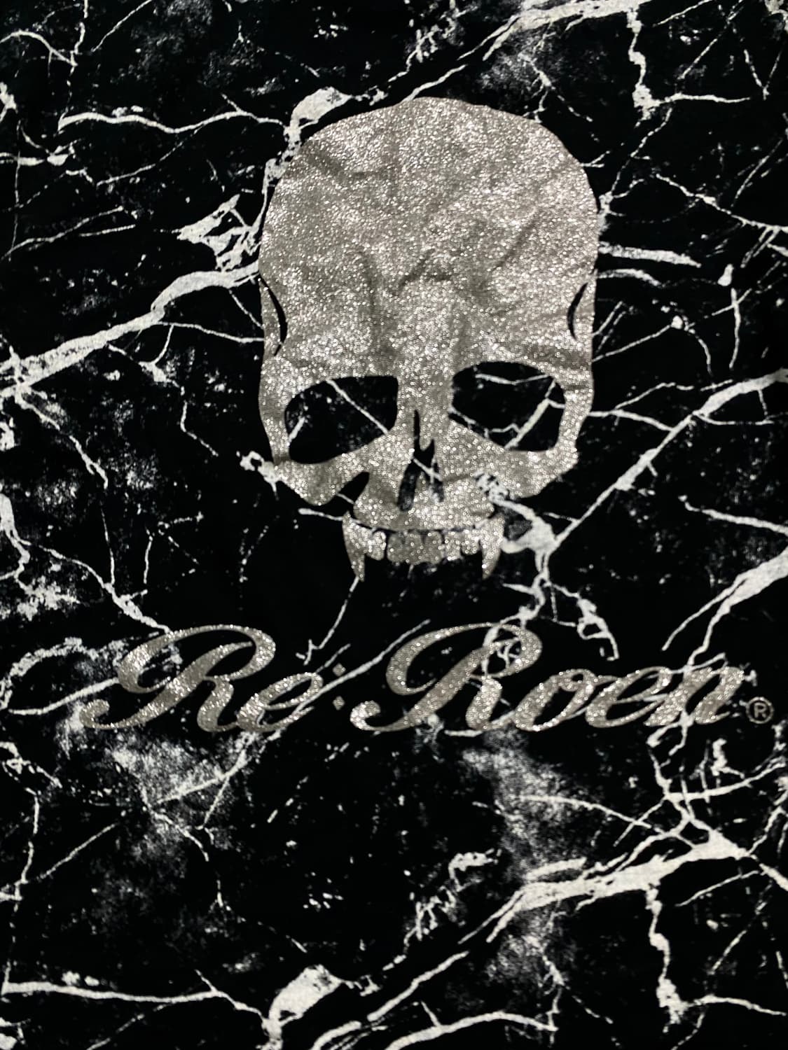 [Re ROEN] Crack Skull Print Tee 상품이미지2