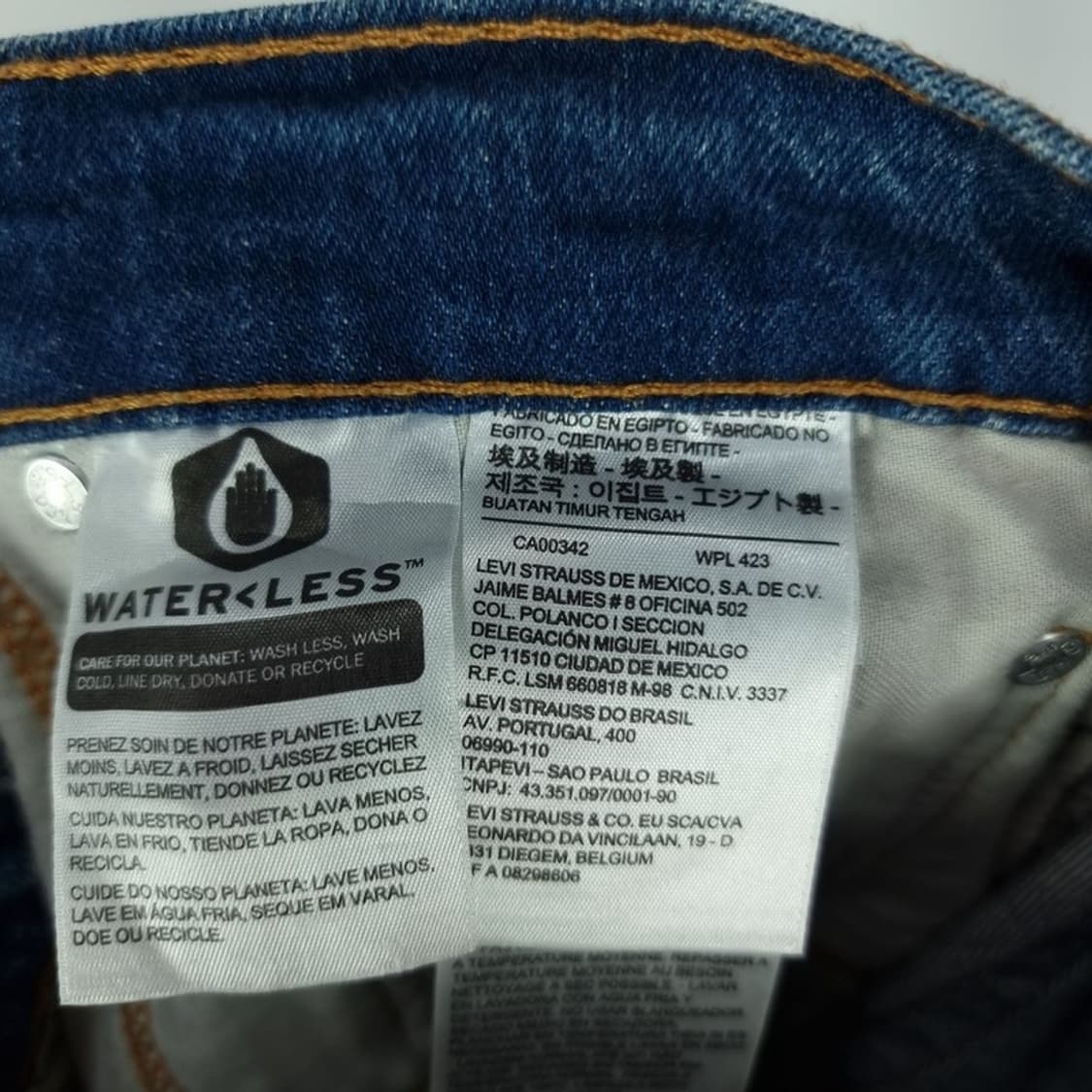 [리바이스] 511 슬림핏 데님 팬츠 청바지 M19175 상품이미지8