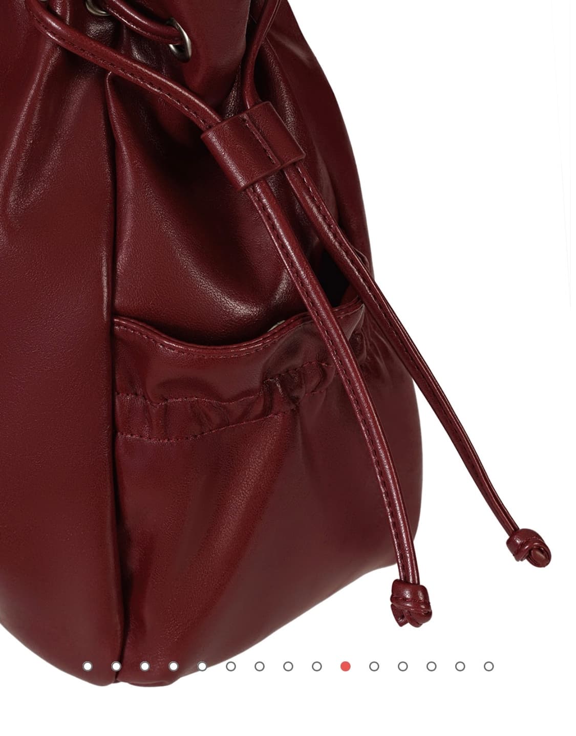 스탠드오일 브리지백 레드와인 토트백 상품이미지5