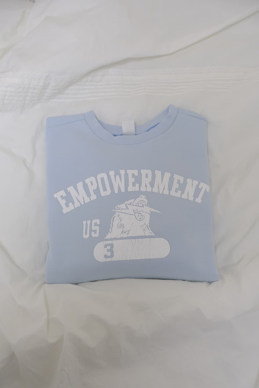 collect pieces sweat shirts(sky blue) 상품이미지2