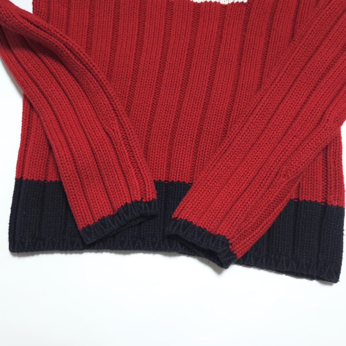 폴로 진스 랄프로렌 우먼 성조기 붙핏 니트 스웨터 상품이미지4