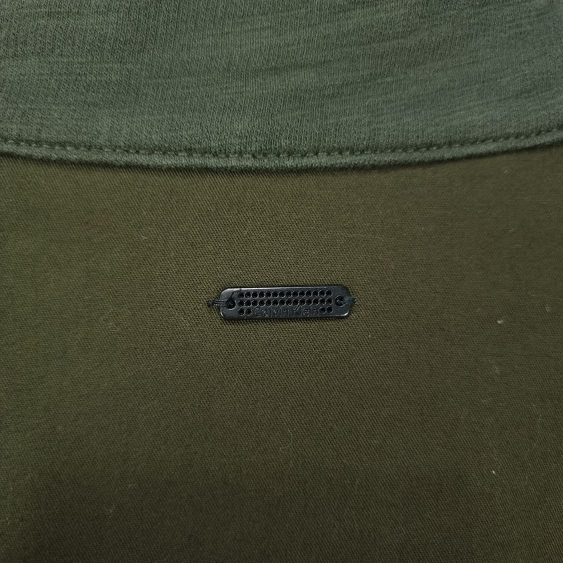 [캘빈클라인] 멀티 포켓 하이넥 스웻 집업 자켓 브라운 M19345 상품이미지6