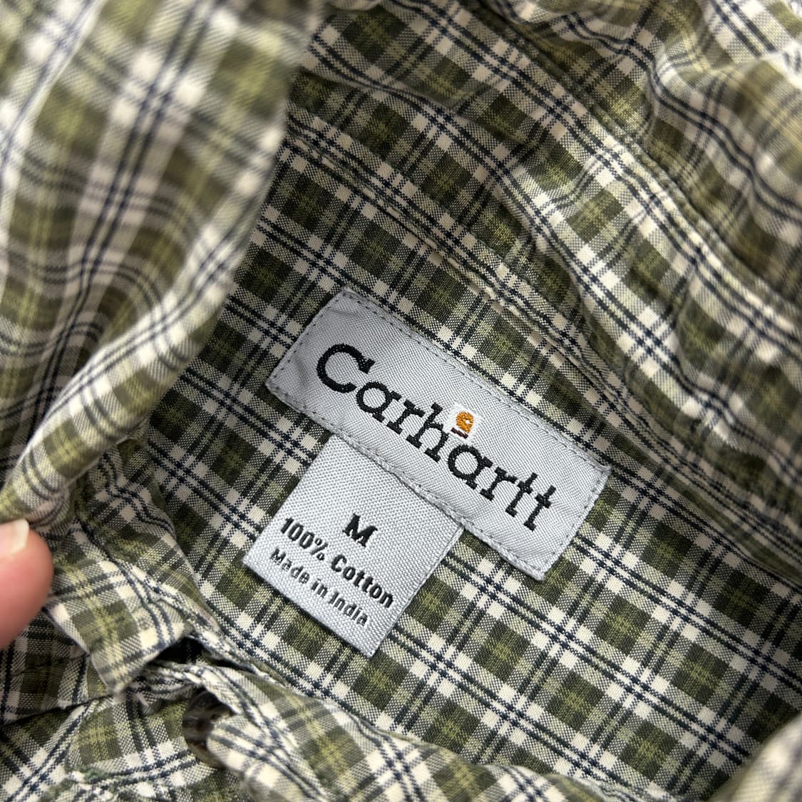 칼하트 오리지널 체크 셔츠(M) 상품이미지2