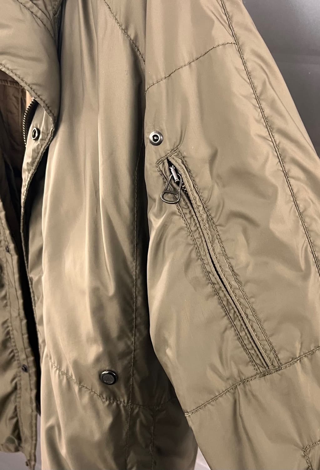 폴로 랄프로렌 구스다운 2way 남성 패딩 자켓 L 상품이미지5