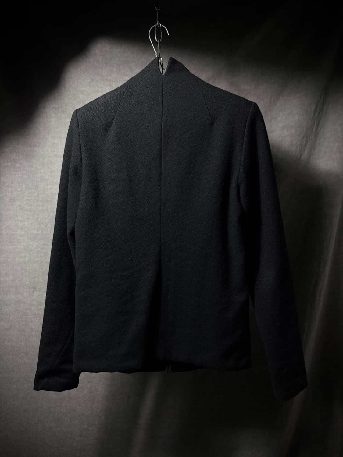 N4 Hemp Wool Stand Collar Zip Jacket  상품이미지8