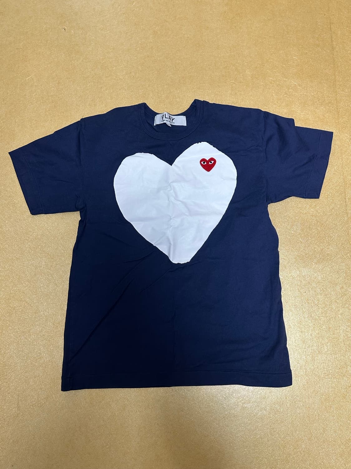 꼼데가르송 플레이 레드하트 반팔 L 상품이미지1