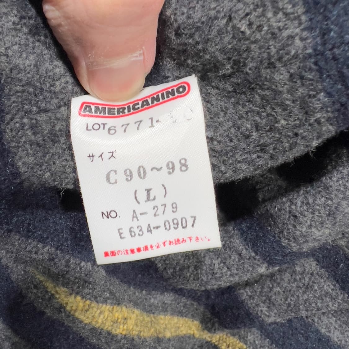 아메리카니노 워크 데님블랭킷 자켓 상품이미지6