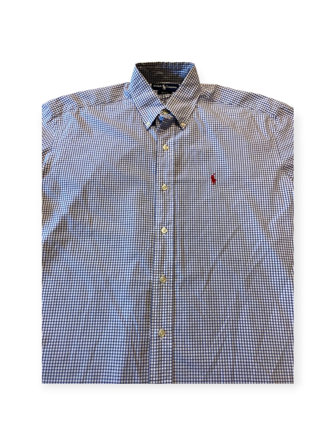 폴로랄프로렌 체크 반팔 셔츠 (Man 2XL) 상품이미지5