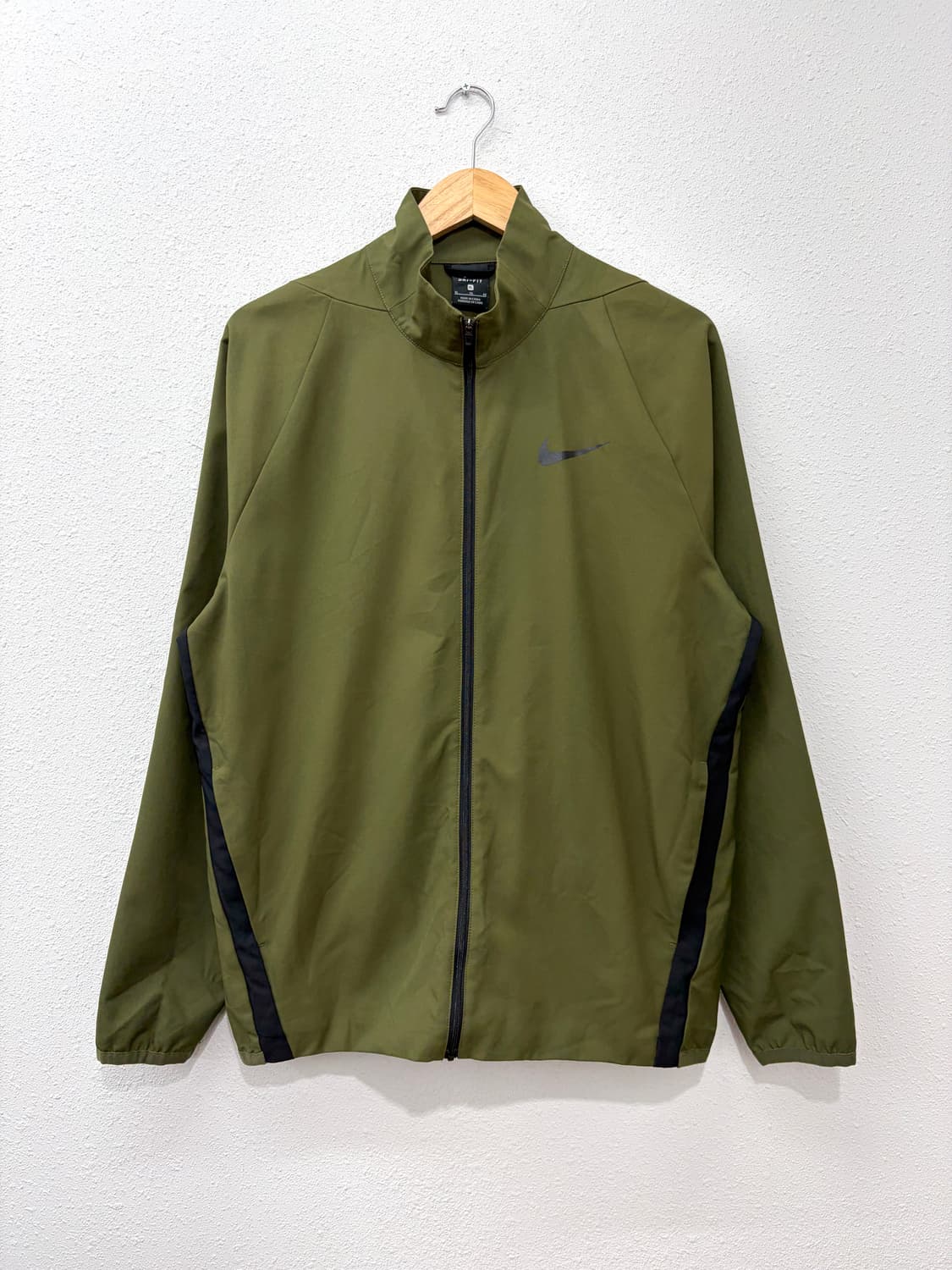 나이키 카키 DRI-FIT 라인 윈드브레이커 집업 자켓 상품이미지1