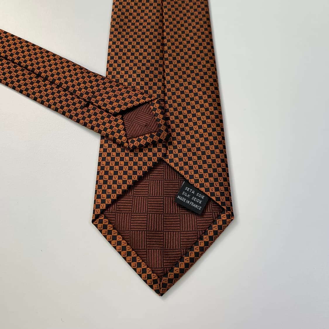 루이비통 스몰 다미에 넥타이 명품 모노그램 최상급 A+등급 8.3cm 상품이미지7