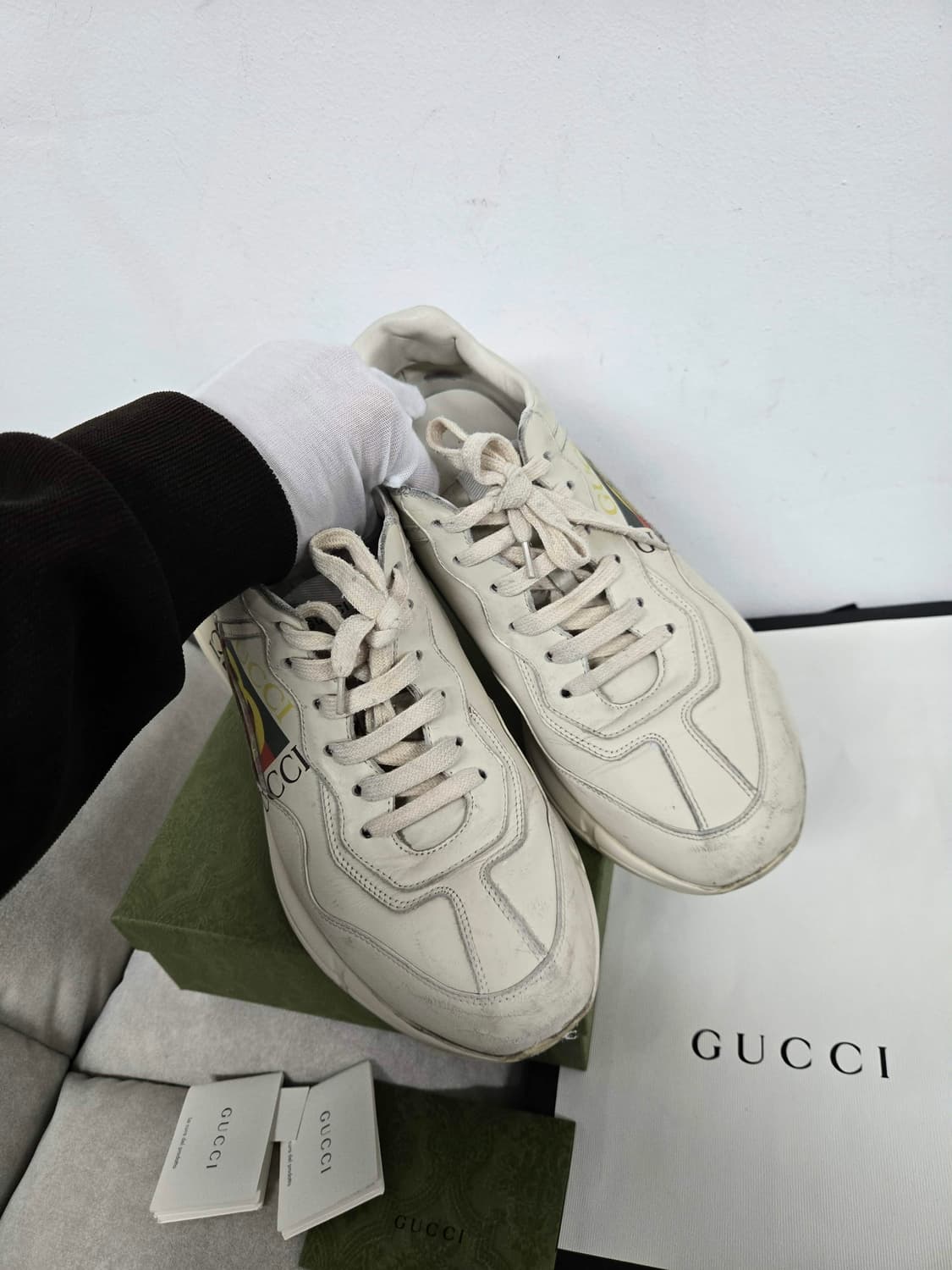 [보증서 정품] 구찌 라이톤 스니커즈 상품이미지2