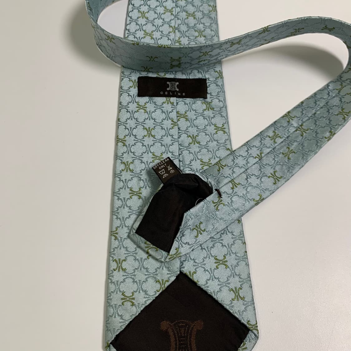 셀린느(CELINE) 모노그램 명품 혼주 결혼식넥타이 A+ 9.2cm 상품이미지7