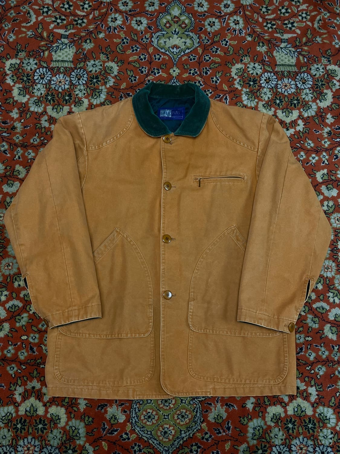 [L] VAN JAC jpn빈티지 헌팅 자켓 베이지 상품이미지1