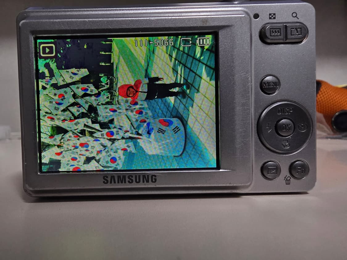 삼성 블루 ES55 빈티지 레트로 디지털카메라 상품이미지7