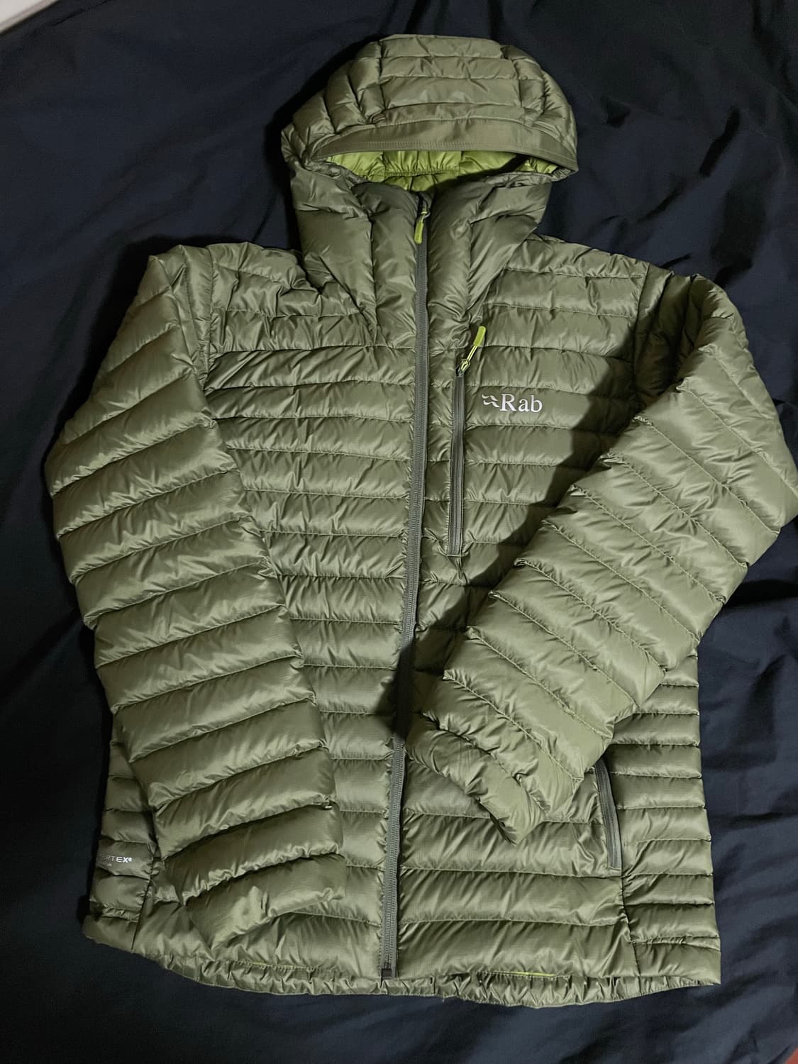 랩 마이크로라이트 알파인 자켓 m 클로라이트 그린  상품이미지2