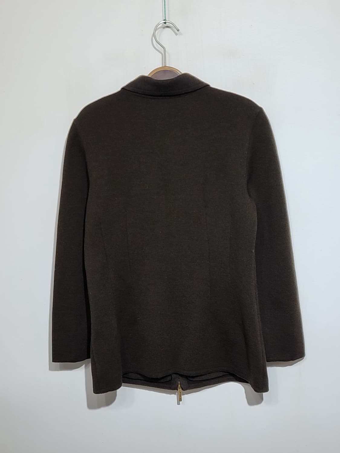 (M) 에스까다 니트집업 브라운 니트자켓 울 캐시미어  상품이미지5