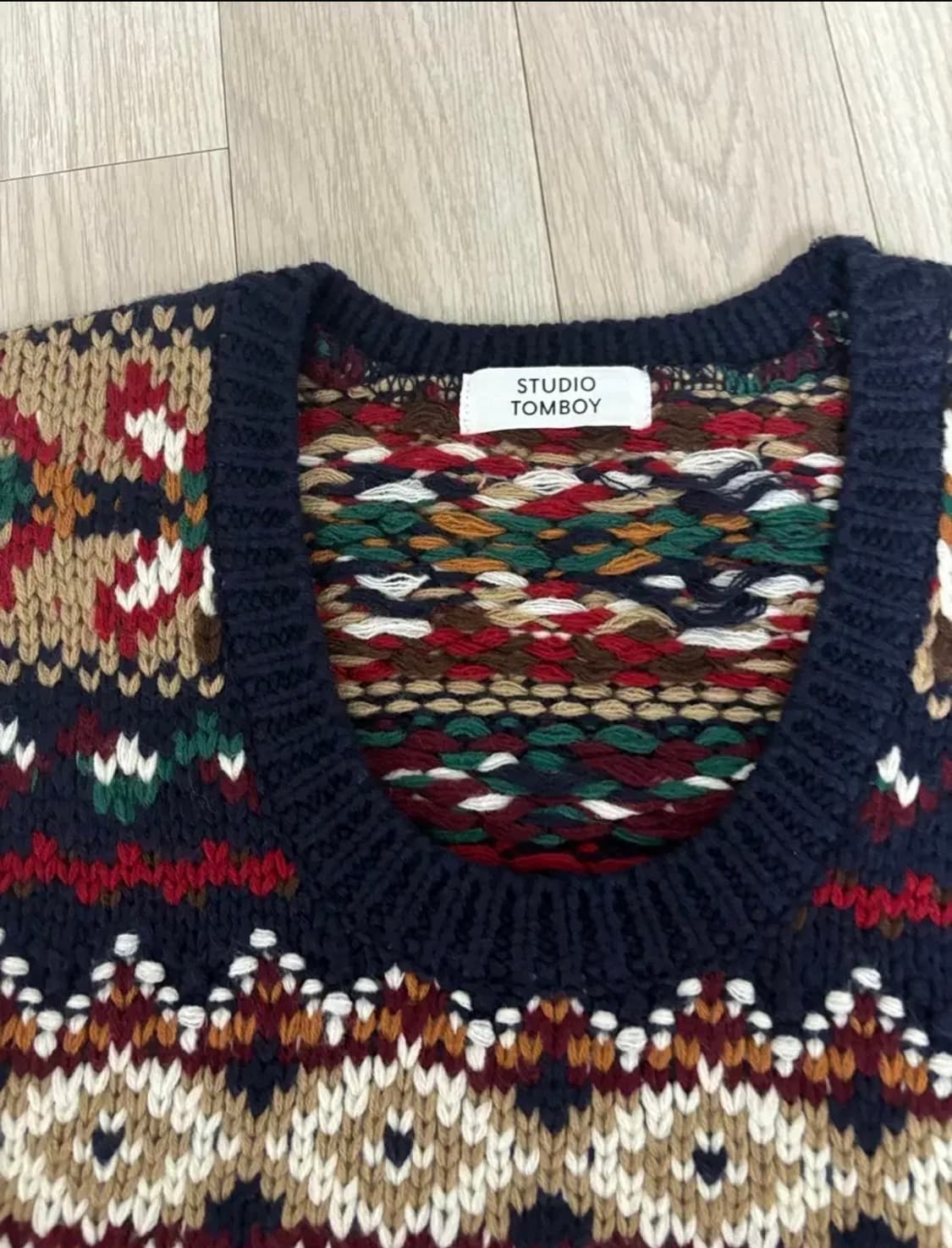 Studio Tomboy / 스튜디오 톰보이 / 니트 베스트/니트조끼 상품이미지2