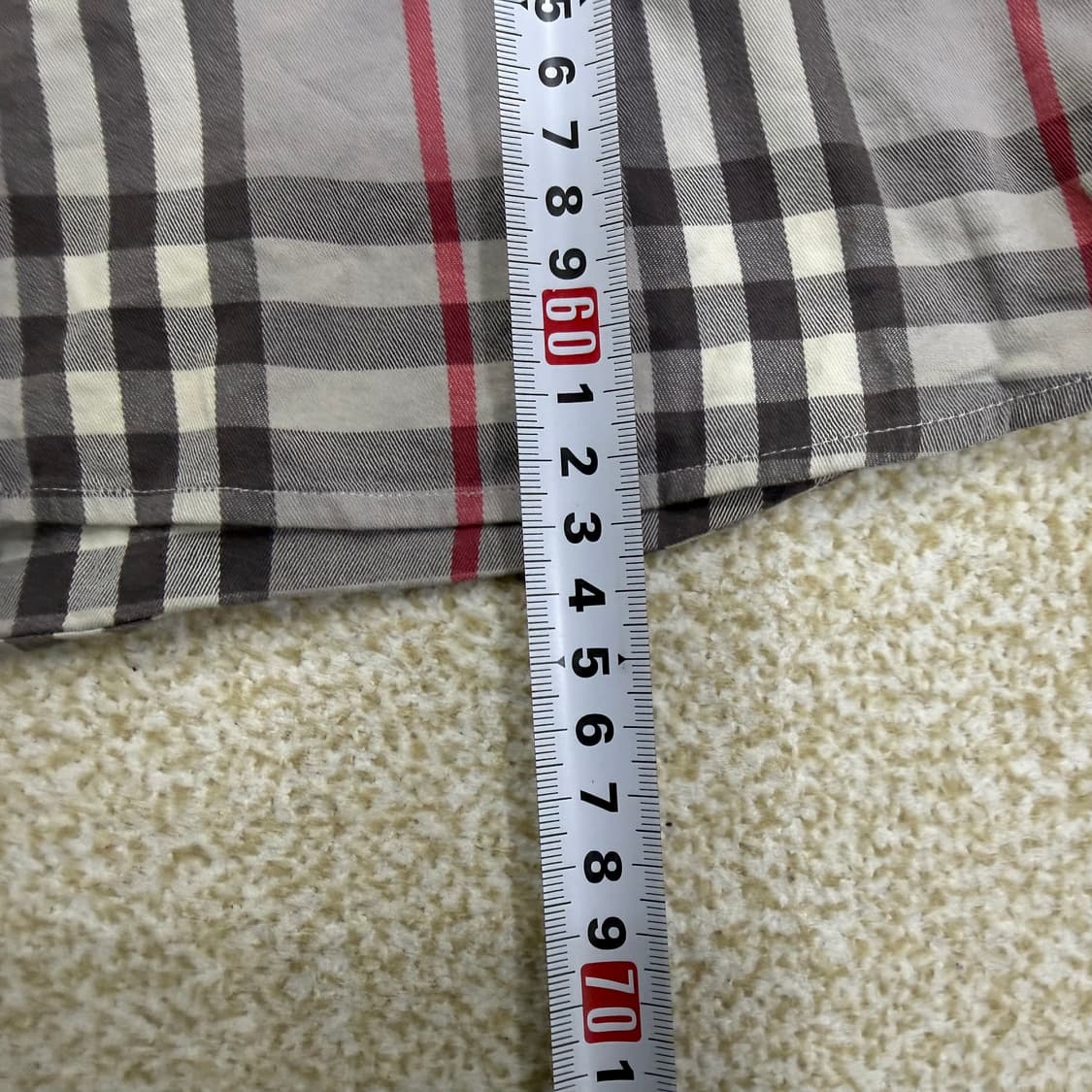 XL 버버리 체크셔츠 0213T1 상품이미지7