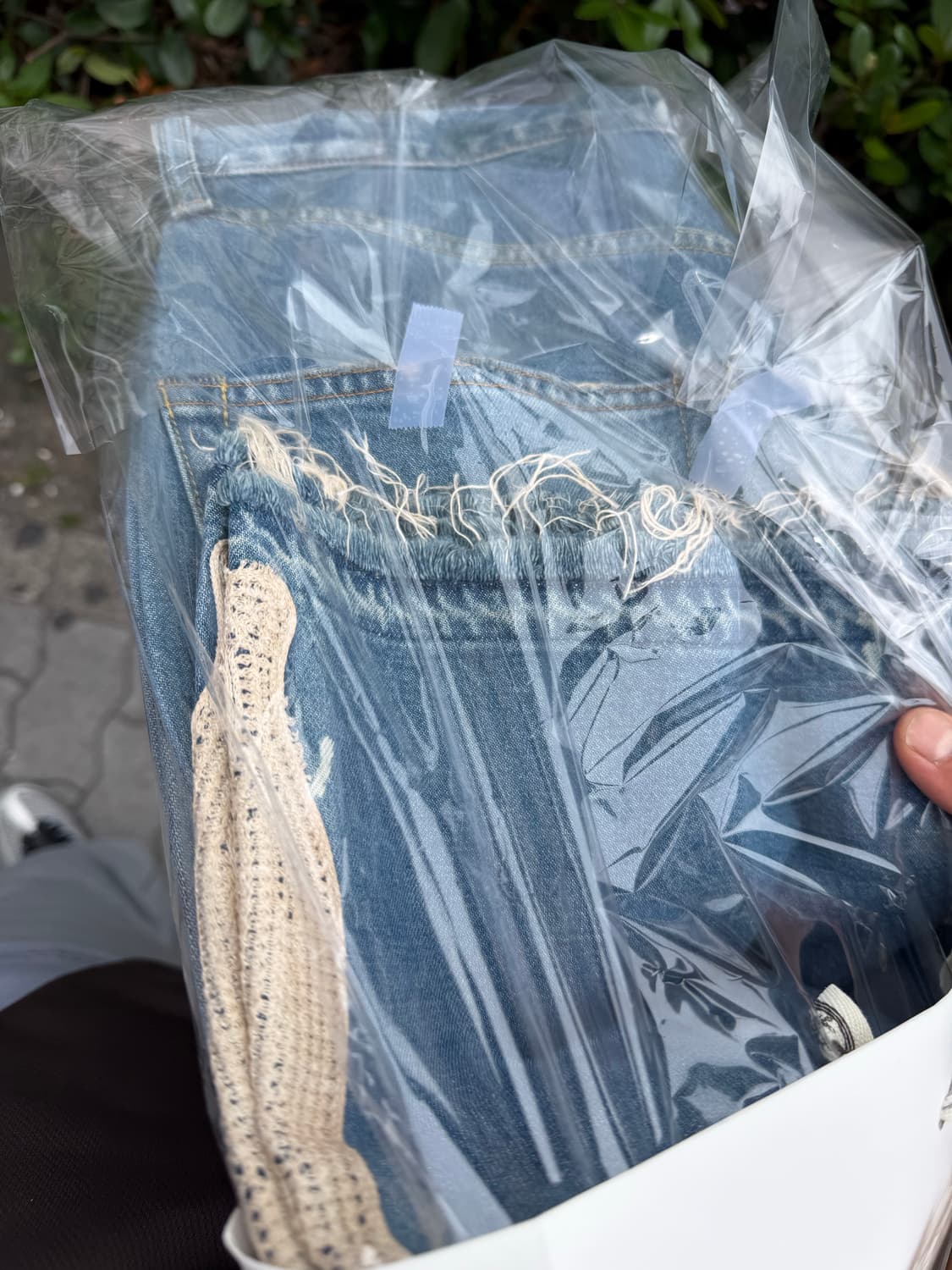 캐피탈 본 데님 숏팬츠 32새상품 판매해요 상품이미지3