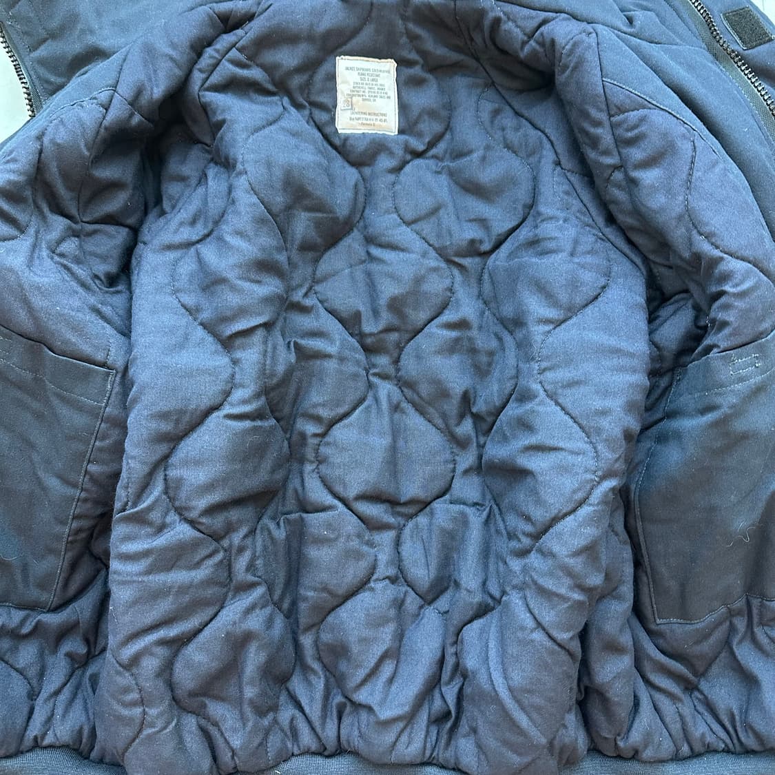 USN 콜드웨더 아라미드 방염자켓 스텐실 상품이미지7