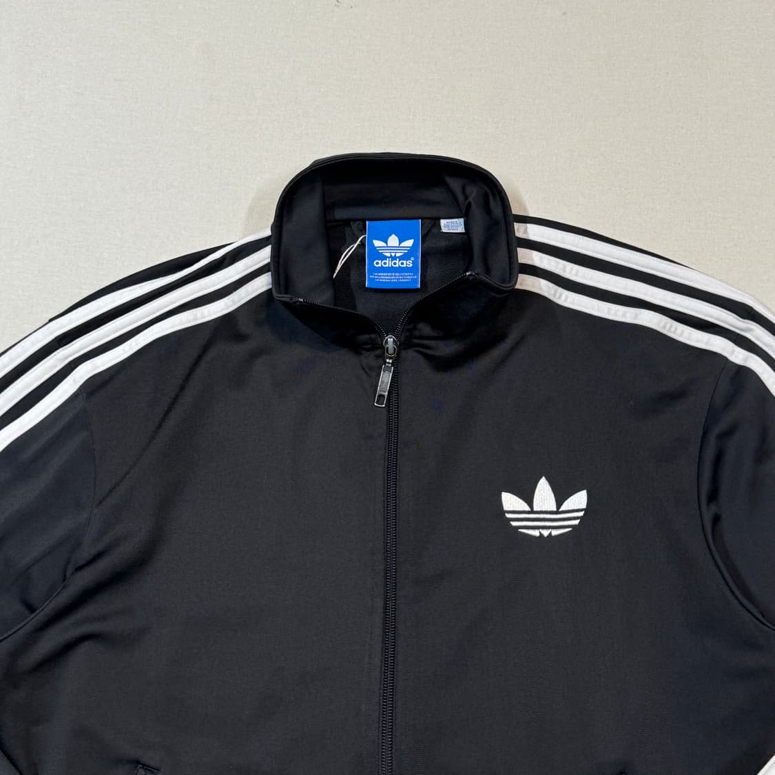 90) 아디다스 파이어버드 삼선 져지 트랙탑 집업 블랙 A91 상품이미지3