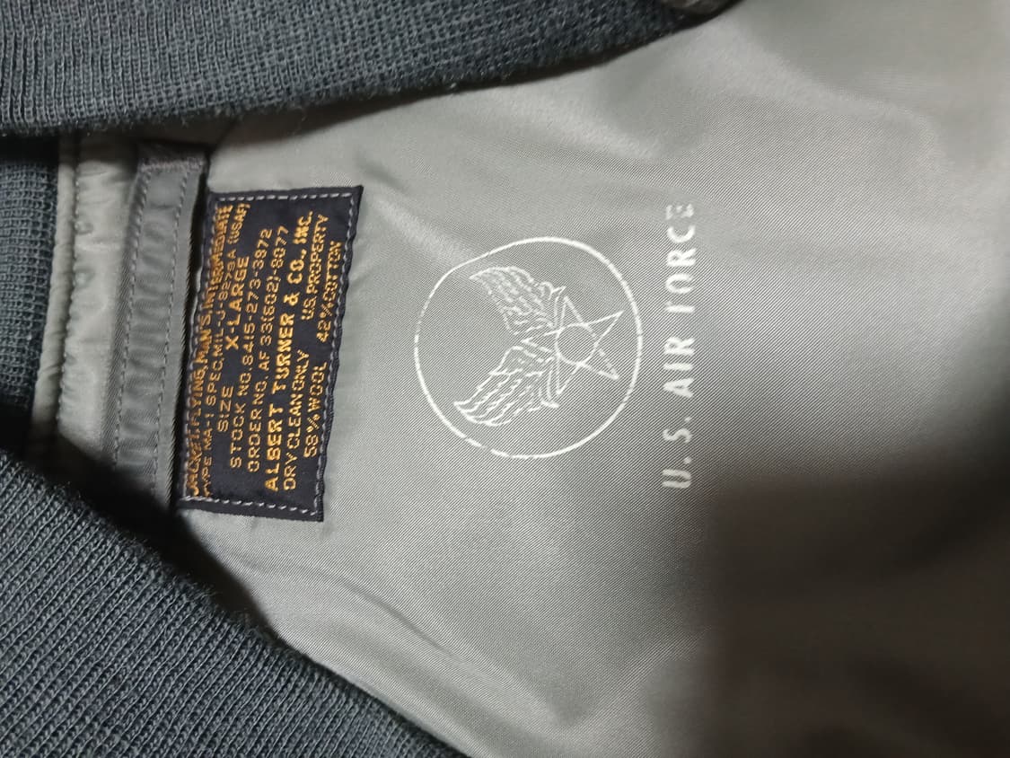 토이즈맥코이 MA-1 XL (알버트터너, 패치) 상품이미지7