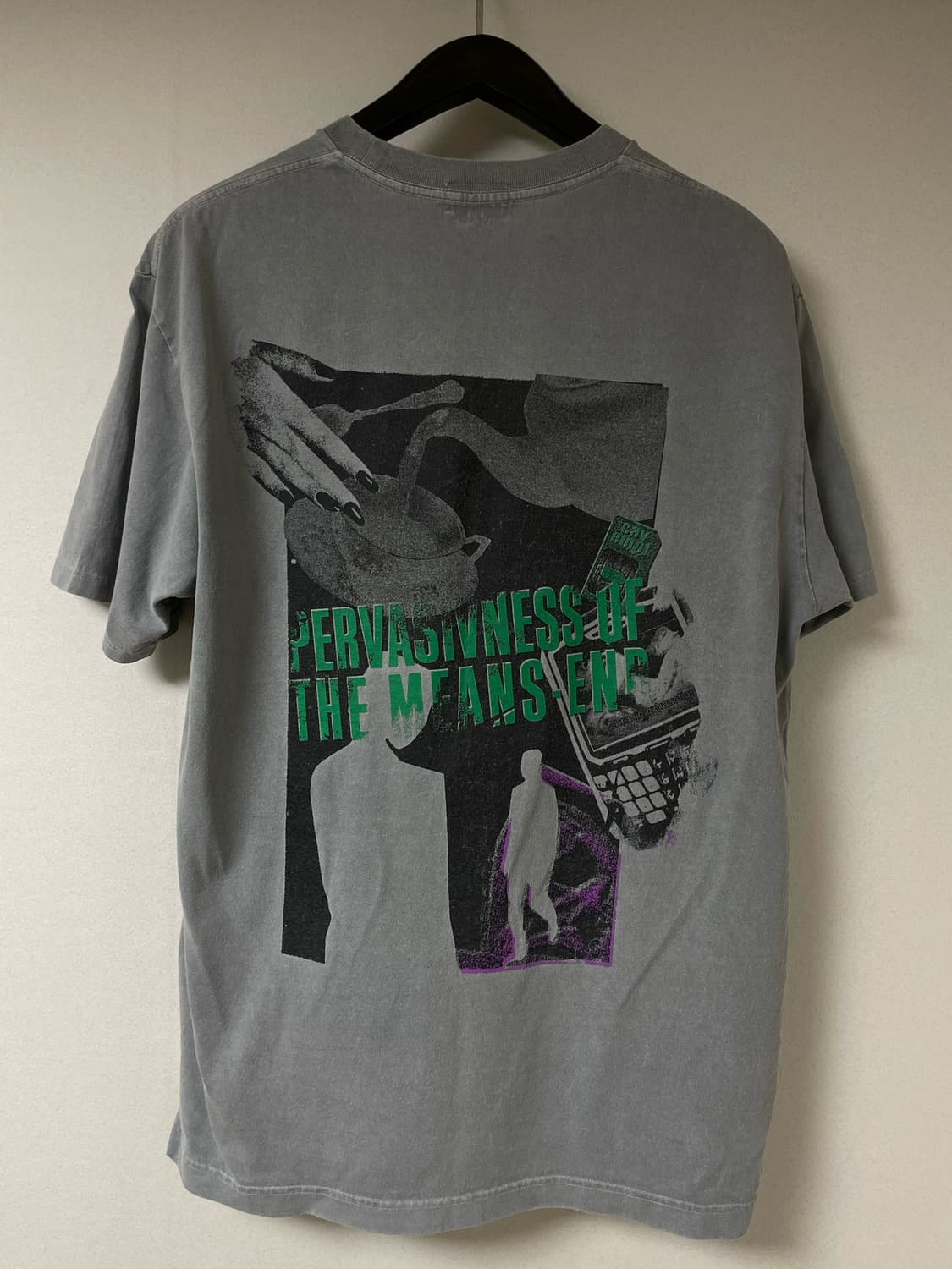 CAV EMPT 카브엠트 시멘트 그레이 반팔 상품이미지2