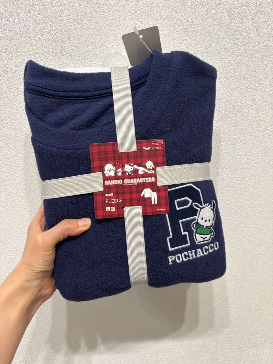 [새상품] 유니클로 아동 홈웨어 세트 160 (산리오 포차코)  상품이미지3