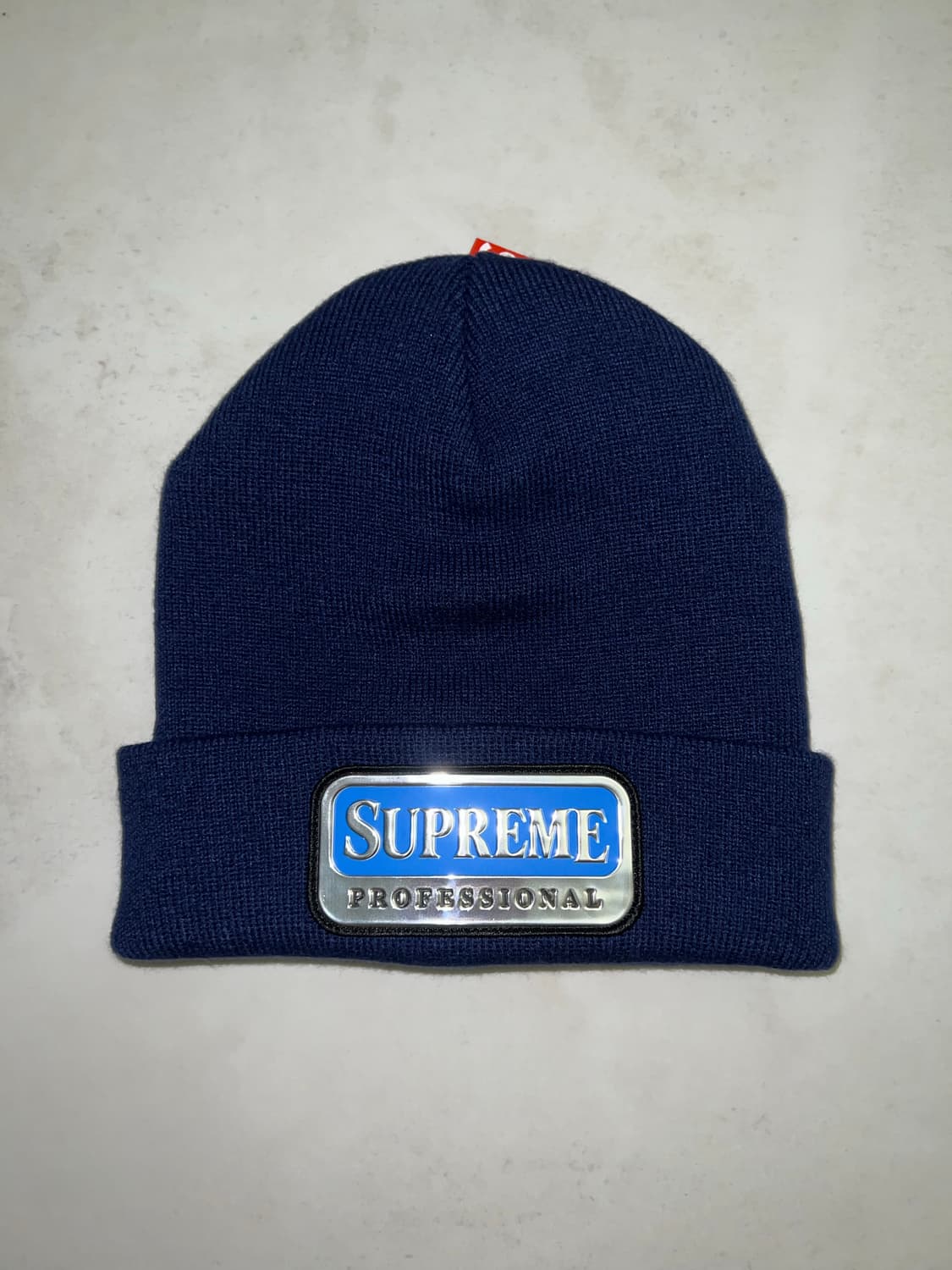 슈프림 프로페셔널 비니_네이비 상품이미지1