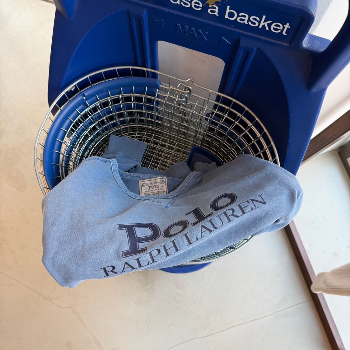 폴로 랄프로렌 피그먼트 스웻셔츠 상품이미지1