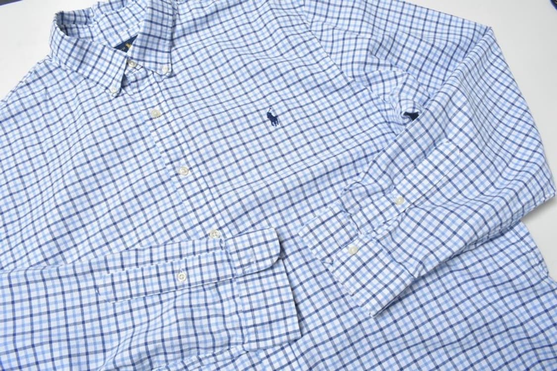 폴로 랄프로렌 빅셔츠 체크 남방 XXL N1284 상품이미지2