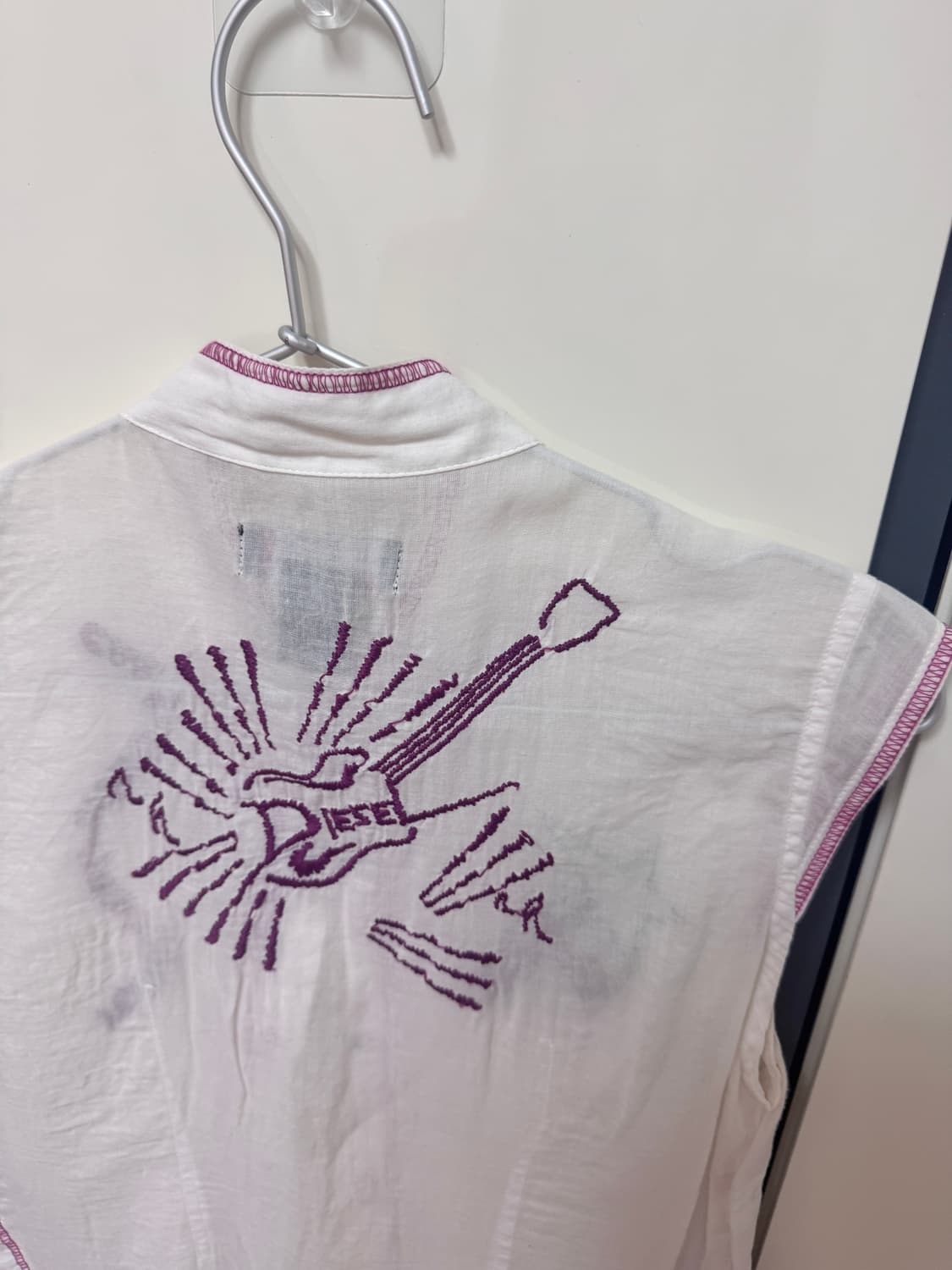 디젤 슬리브리스 민소매 탑 상품이미지4