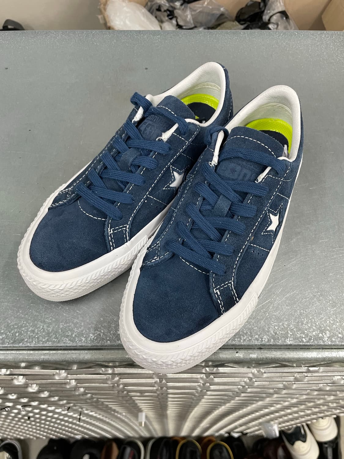 컨버스 원스타 스케이트 로우 네이비 화이트 230 (gr-4393) 상품이미지2