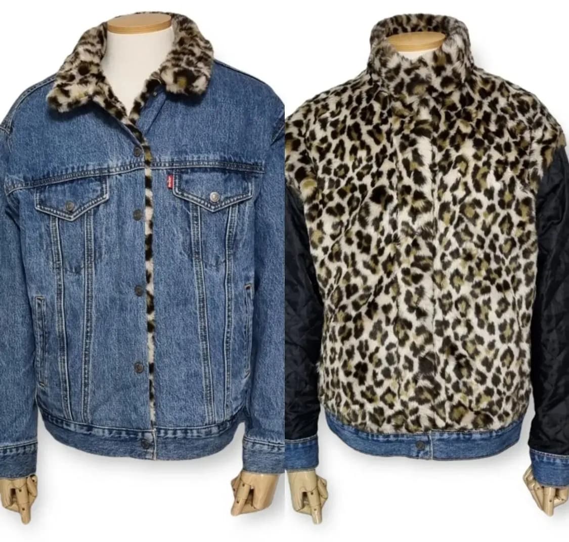 (한정 M)19FW 리바이스 쉐르파데님자켓 리리바이스 빅E 리바이스퍼자켓 상품이미지6