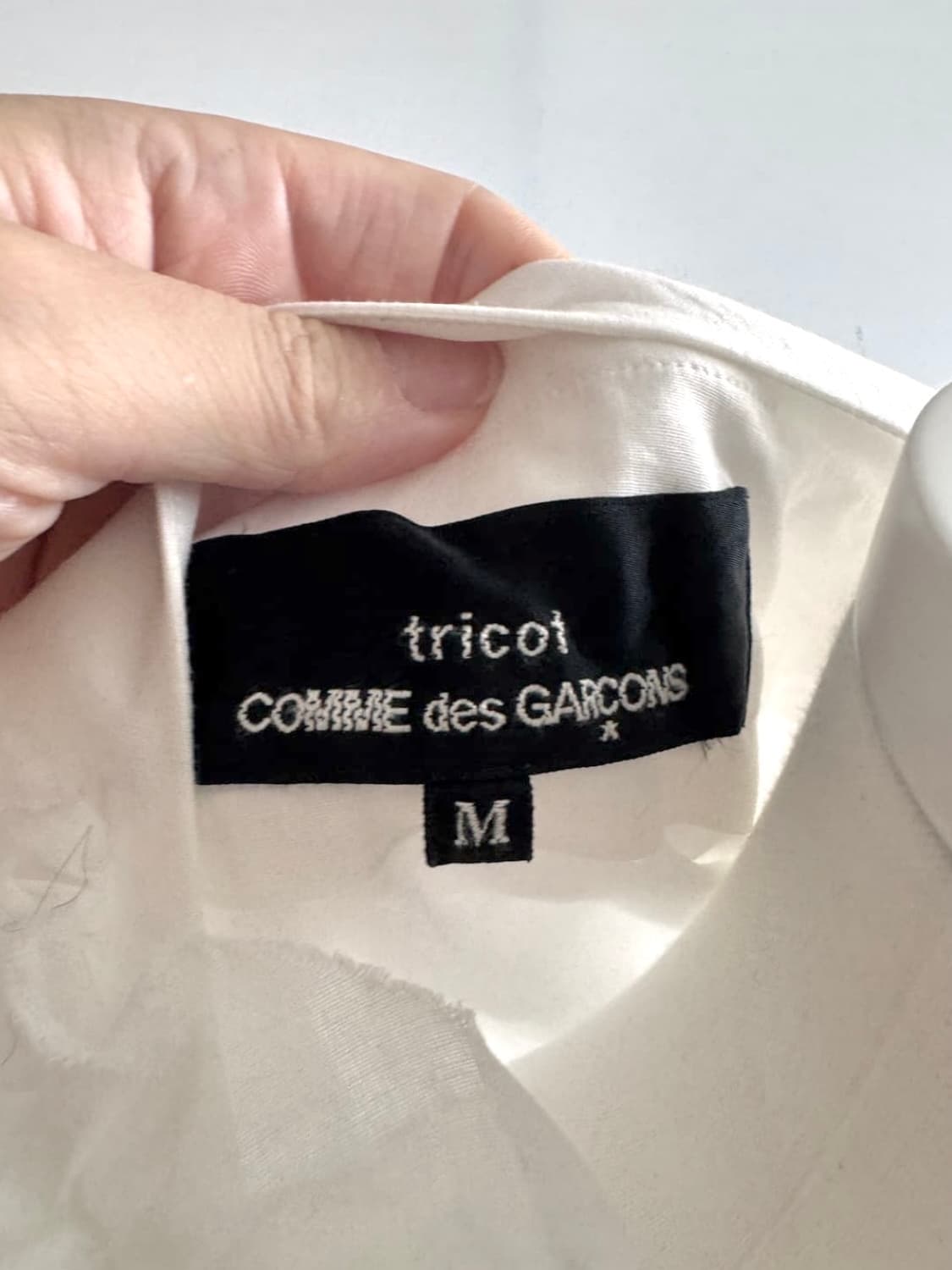 Comme des garcons tricot 프릴리본 블라우스  상품이미지2