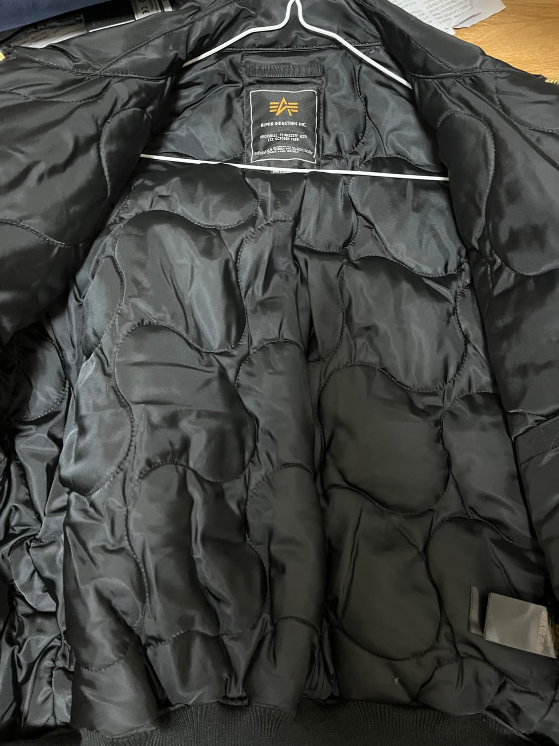 알파 인더스트리 CWU 45 블랙 상품이미지6