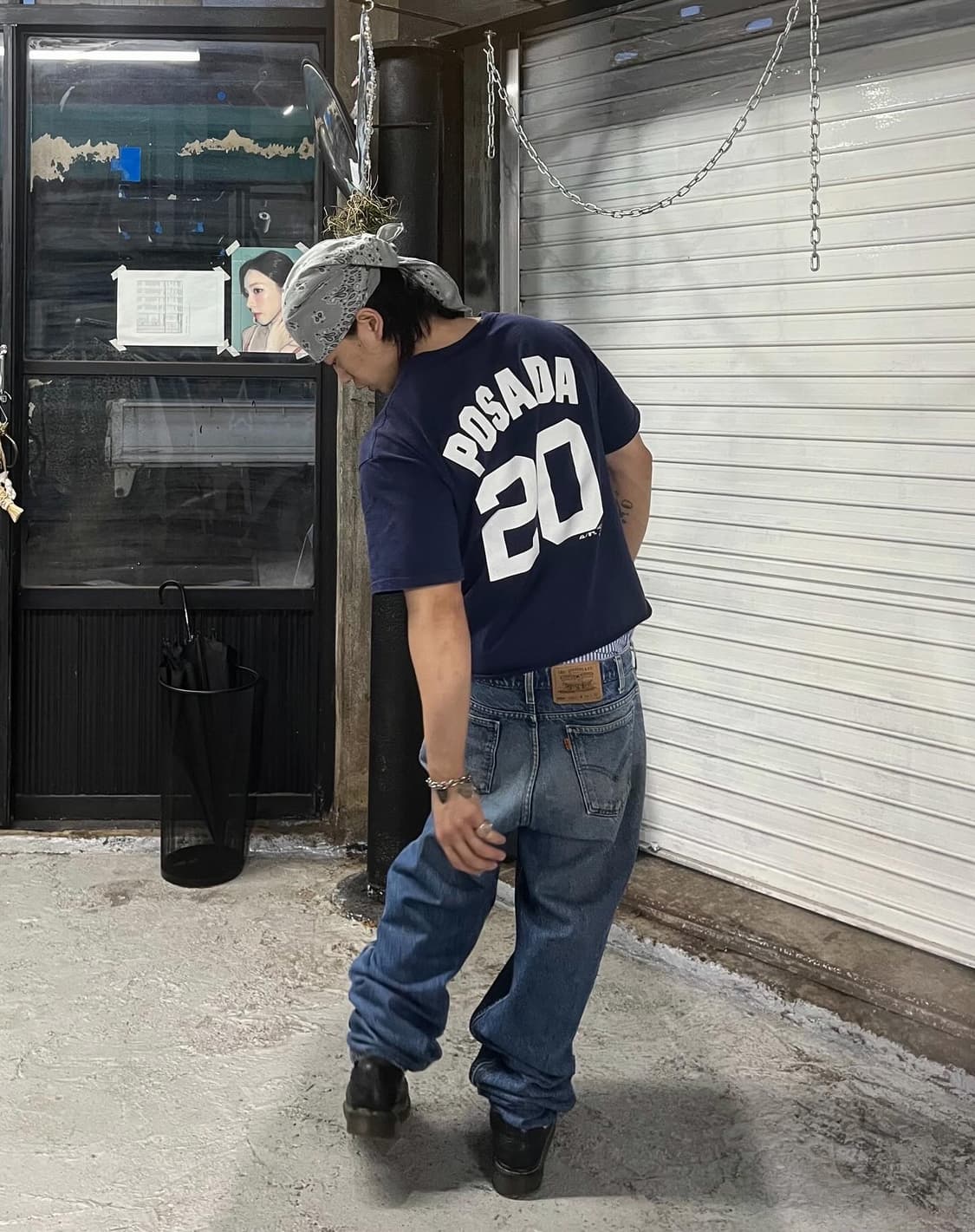 90s Levi’s 550 orange tab dirty denim 상품이미지1