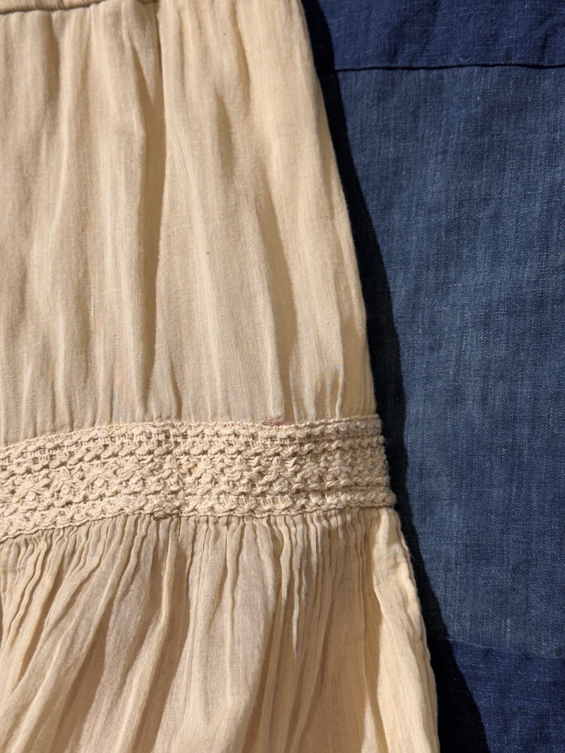 26-30inch ) JPN Crochet Gathered Skirt  상품이미지7